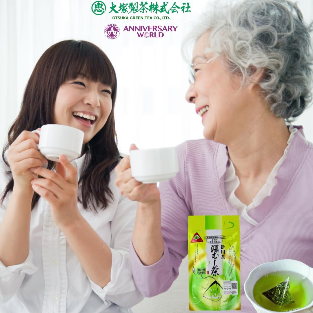 Otsuka Green Tea Co - Deep Steam Sencha Green Tea Bags 2,5G&times;15Bags - Loose Leaf Green Tea Bag