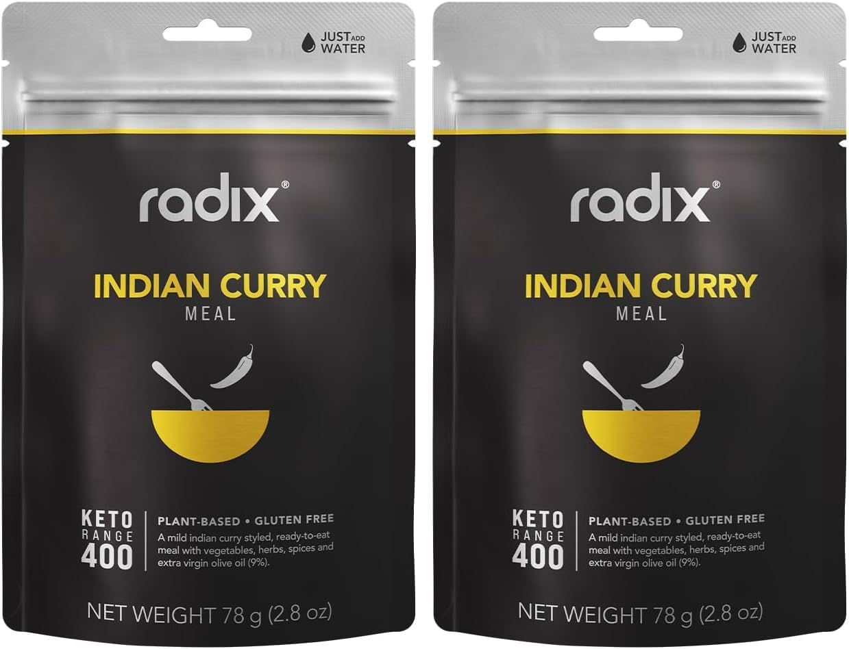 Radix Nutrition KETO 400Kcal Meal, INDIAN CURRY 78G image number 5