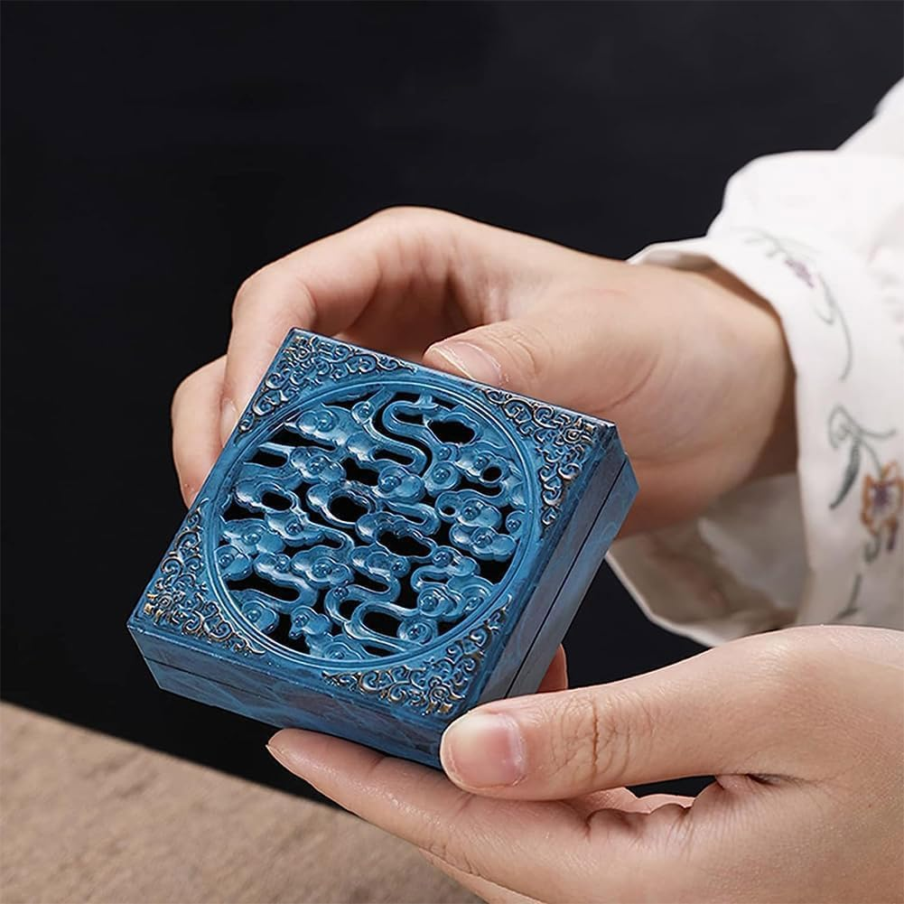 9 Pcs Incense Powder Burner Kit, Home Fragrance Accessory, DIY Backflow Tower Incense Cone Molds Home Yoga Brass Incense Tool Set, Indoor Ornament, Handicraft Gifts, for Meditation image number 4