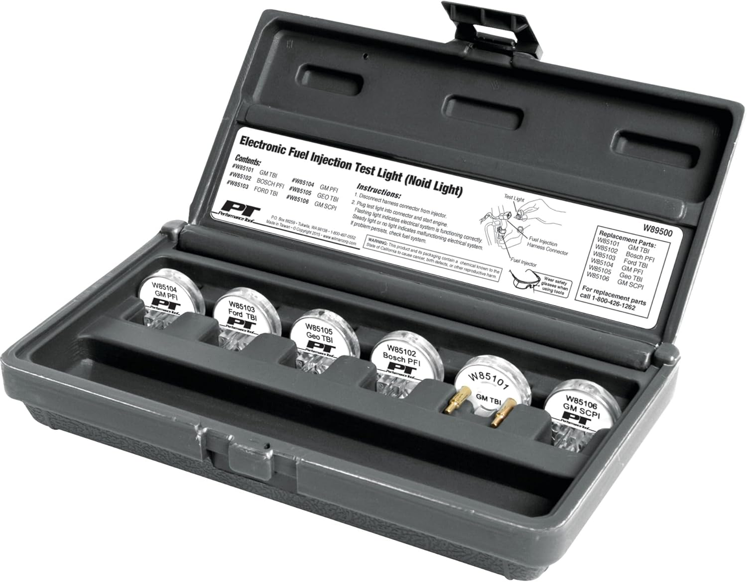 Performance Tool (W89500) 6-Piece Noid Light Set