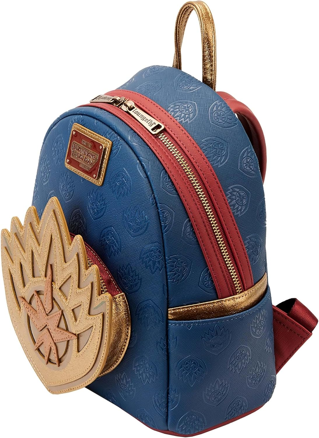 Loungefly Guardians of the Galaxy Vol. 3 Ravager Badge Mini Backpack image number 4