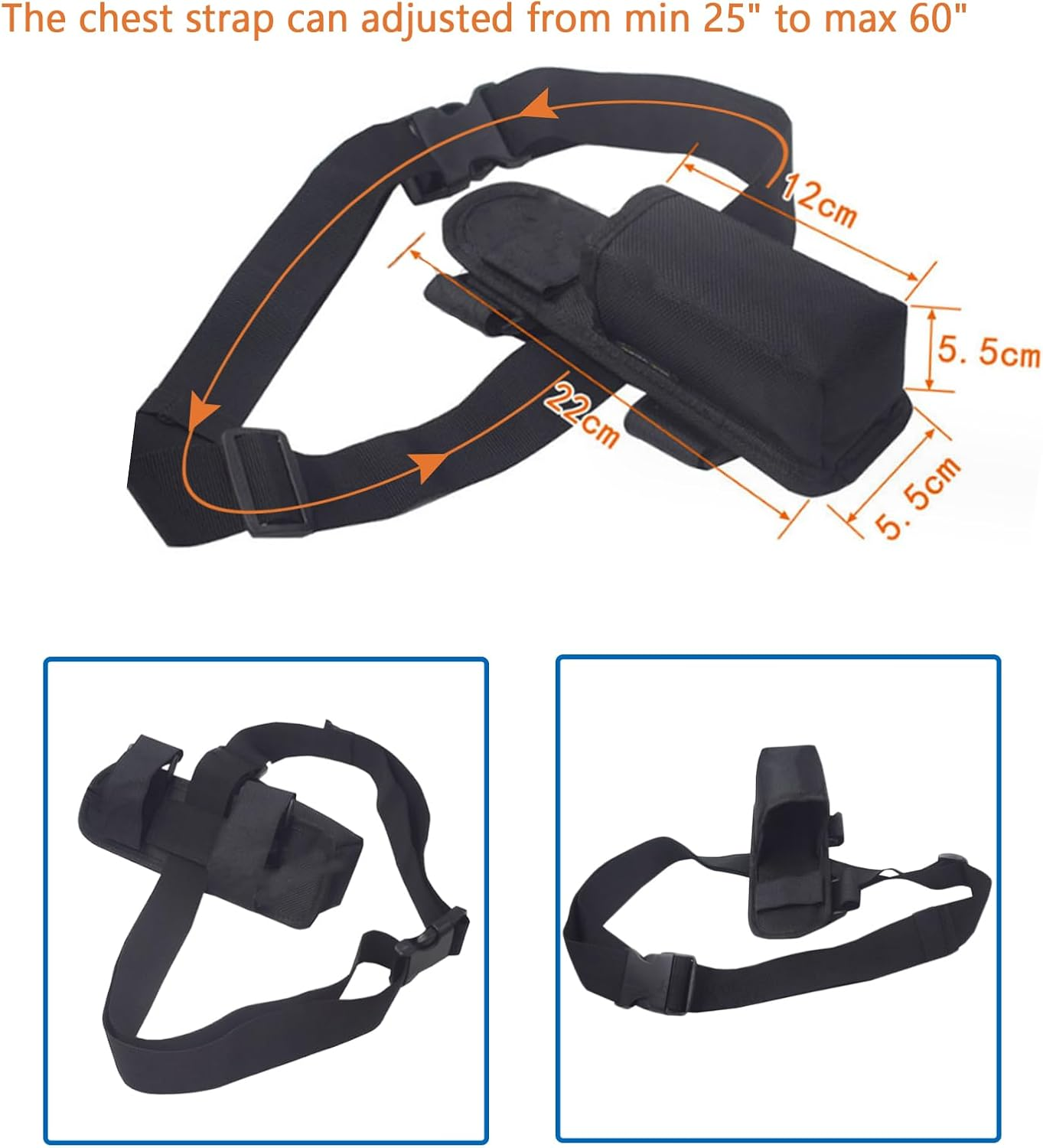 CHOYTONG Hands-Free Umbrella Holder Strap for Backpack Use, Wearable Umbrella Support Mount, Fits for Most Folding Umbrella image number 1