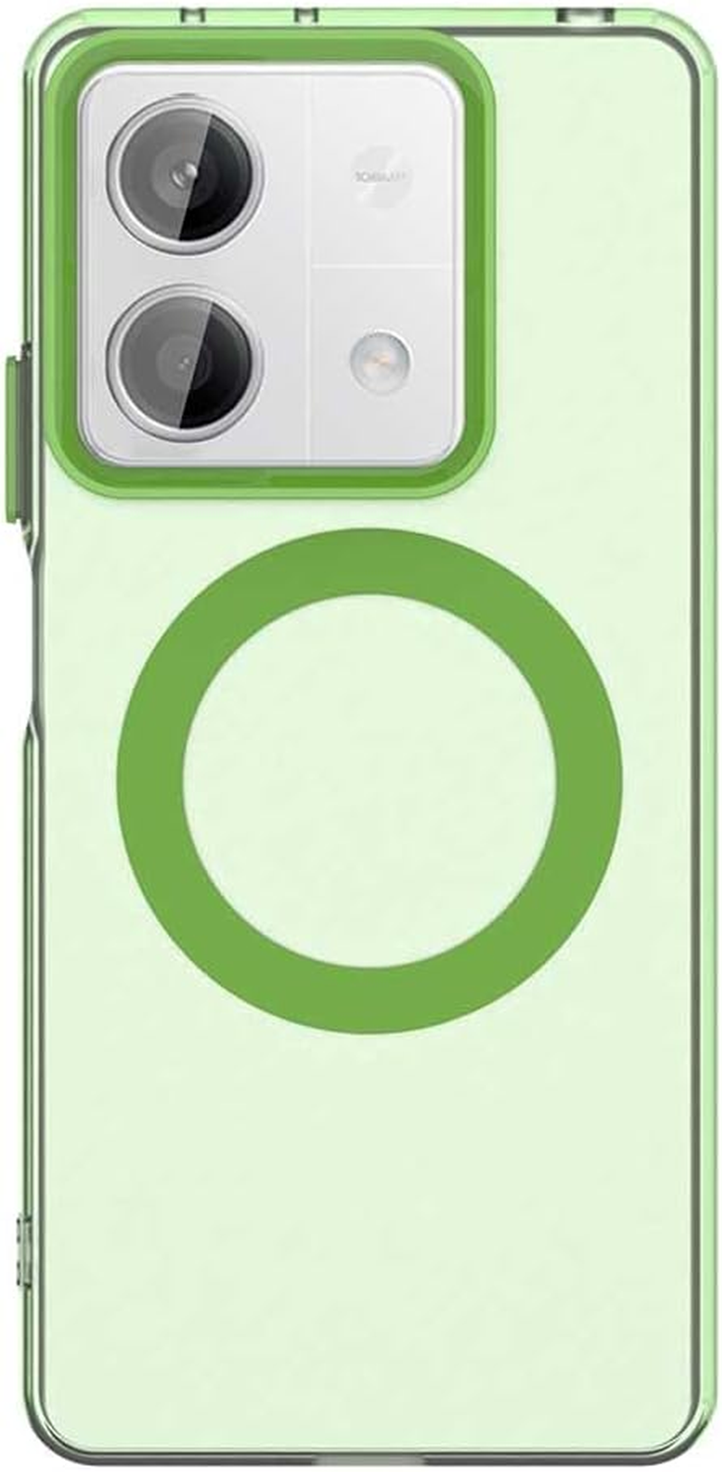 Compatible with Motorola Moto G35 5G Drop Protection Magnetic Charging Phone Case Cover Blue