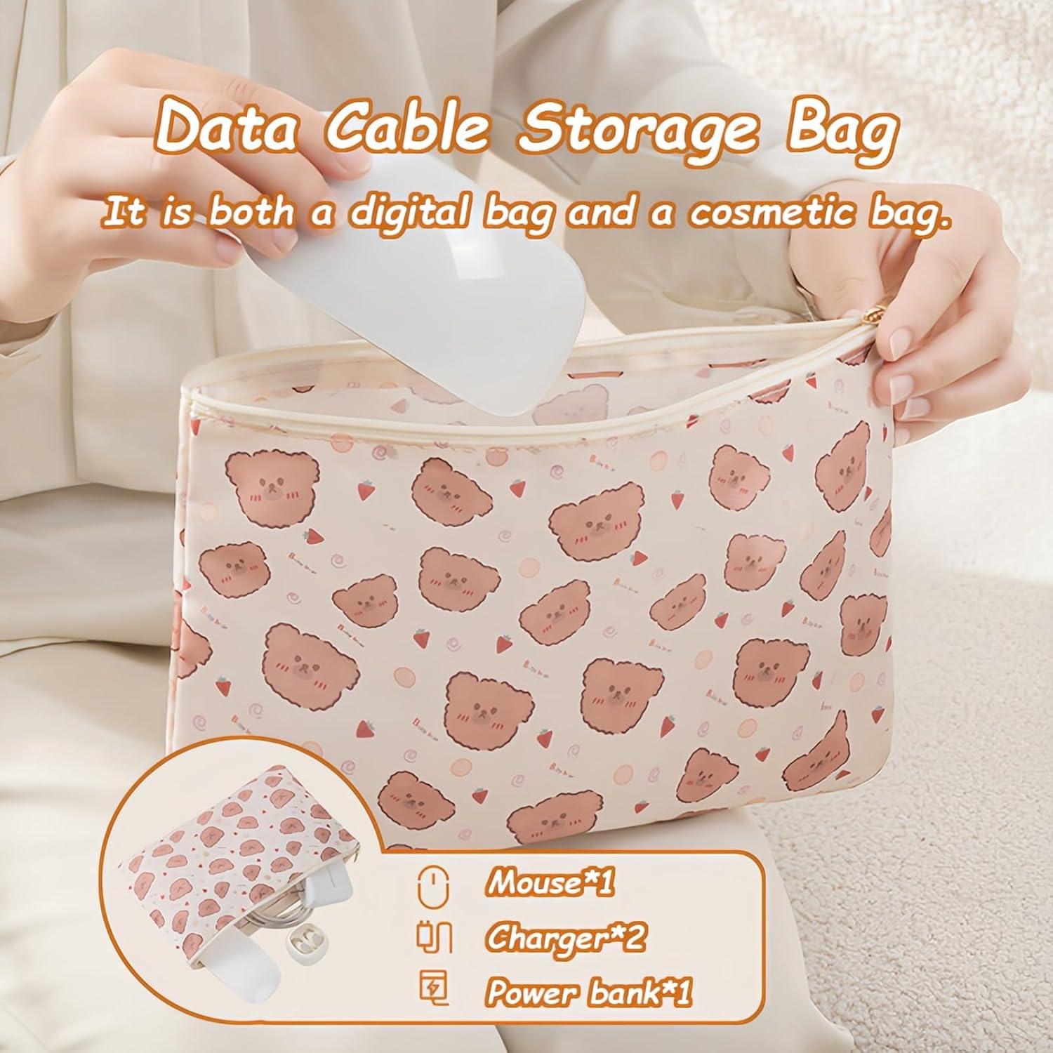 Packing Cubes for Travel, 8Pcs Travel Luggage Organizers for Suitcase, Multi-Size Packing Organizers with Compression Straps & Premium Water-Resistant Fabric