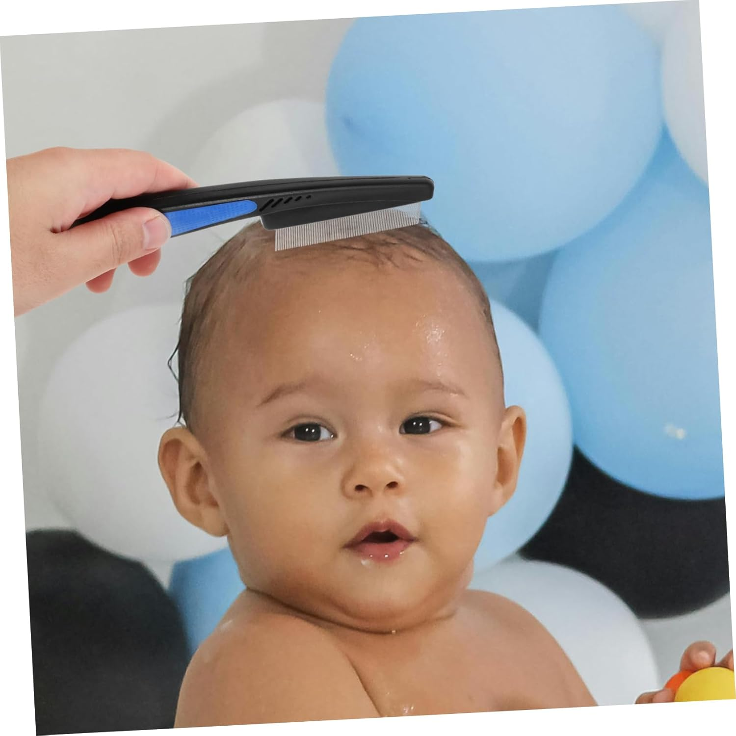 ULDIGI Scalp Care Comb Fine Stainless Steel Dandruff for Boys and Girls Adults Gentle Detoxifying Hair Comb for Scalp Relief image number 1