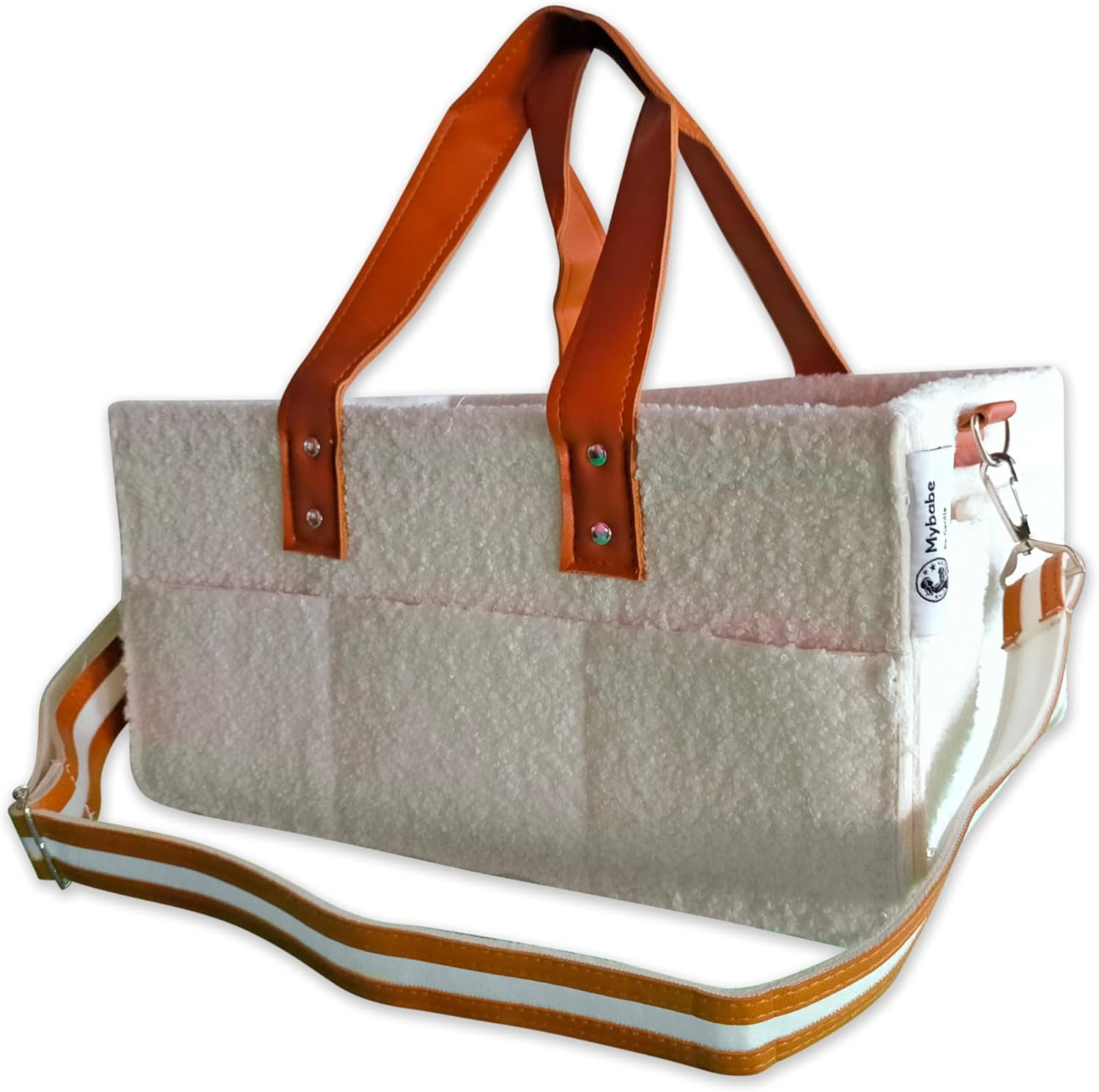 Teddy Diaper Caddy Bag for All Newborn Essentials Must Haves - Baby Registry, Wipes, Nursery Storage Bin, Car Organizer Also with a Readymade Gift Box. image number 5