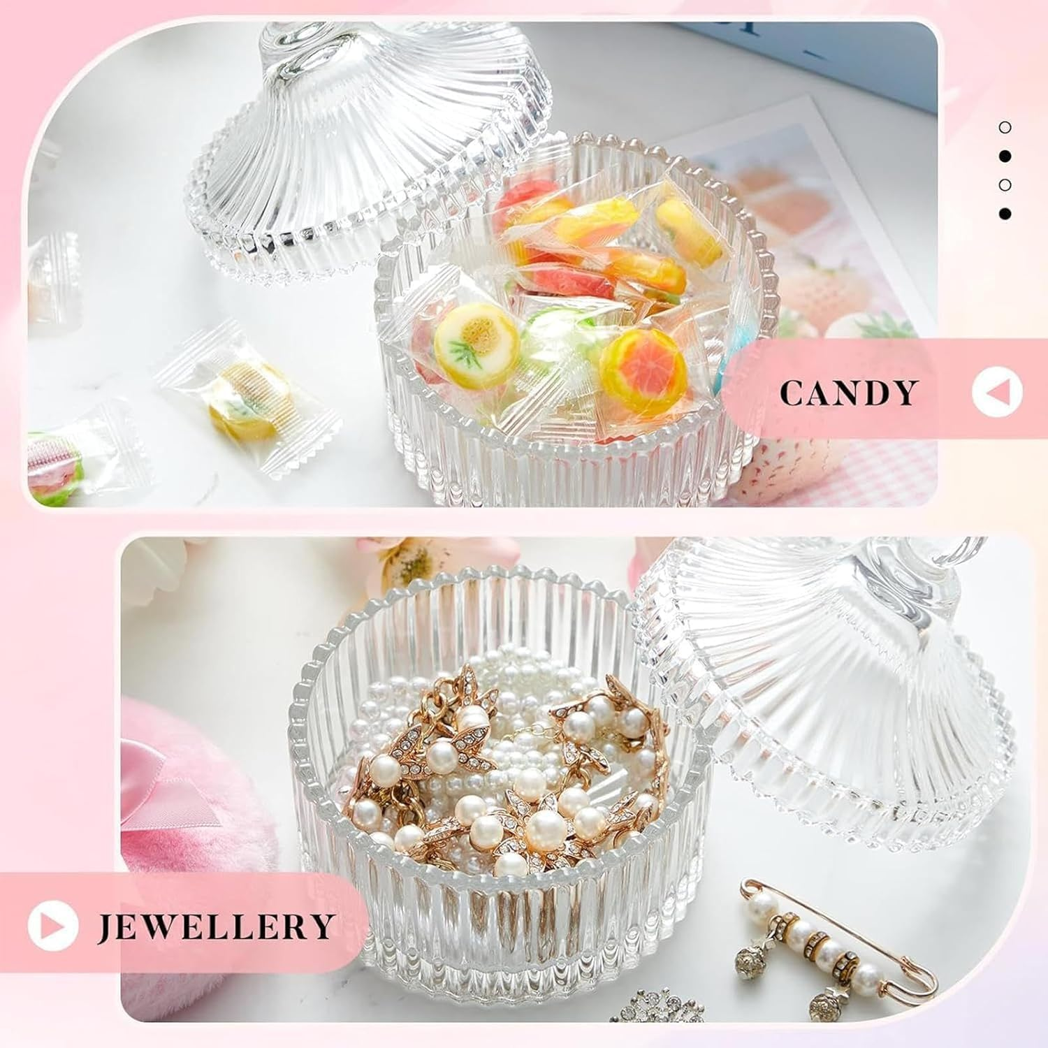 Large Body Powder Puff and Container,Soft Washable Applicator with Case | Dusting Powder Container Puff - for Face Beauty Foundation Setting Wet Dry Makeup Travel Valentine'S Day Stocking Stuffers (Yellow) - Yellow image number 4