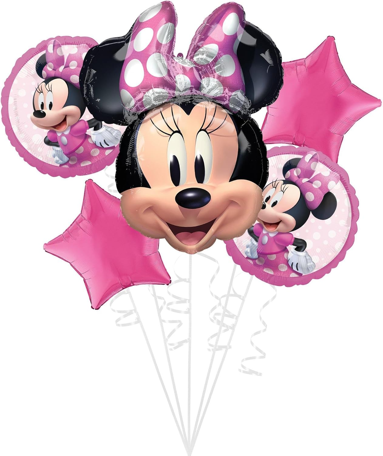 Anagram Standard HX Minnie Mouse Forever S60 Foil Balloon, 45 Cm Size image number 2