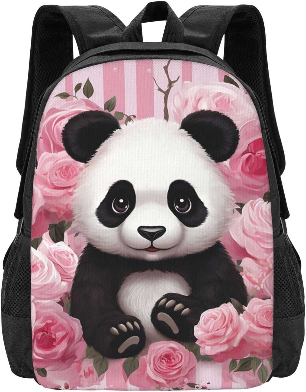 AQRJKHD Red and Black Rose Travel Backpack for Women Work Business Backpack Purse 15.6 Inch Laptop Backpack for Men