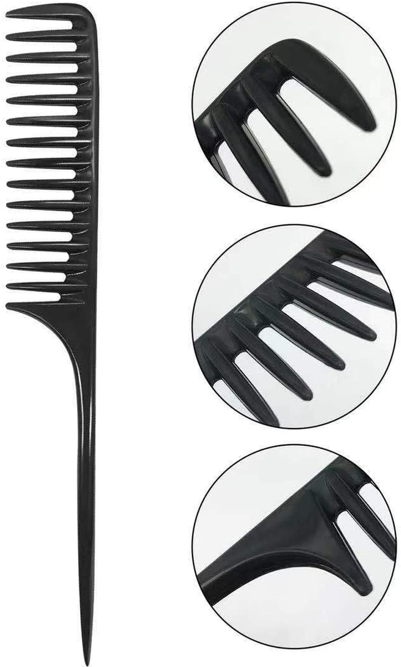 Wapodeai Wide Tooth Comb Detangling Hair Brush, anti Static Heat Resistant Hair Comb, Suitable for All Kinds of Hair. image number 3
