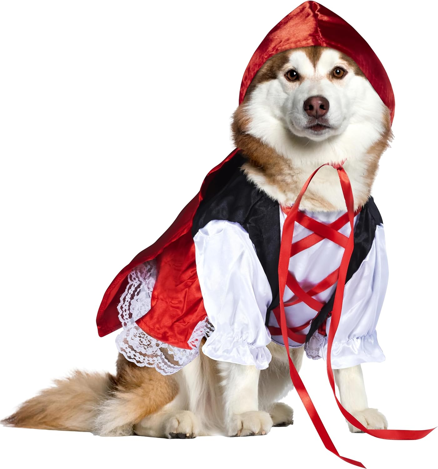 Rubies Red Riding Hood Pet Costume for Dogs or Cats, Large image number 4