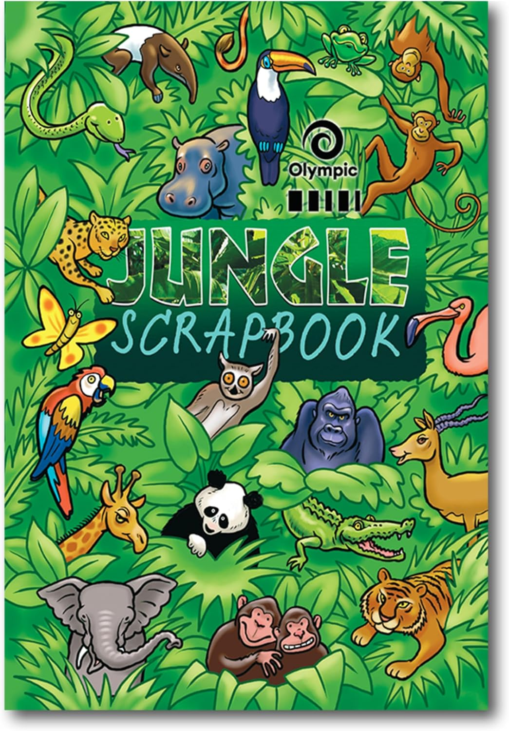 Olympic, Scrapbook Jungle, 335X240Mm, 64 Pages, 60Gsm, Blank image number 1