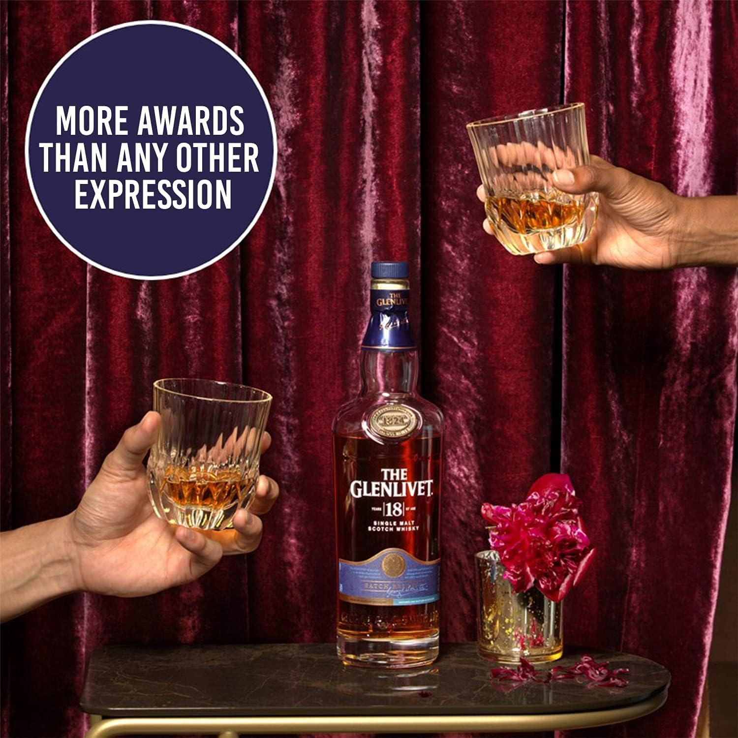 The Glenlivet 18 Year Old Single Malt Scotch Whisky, 700 Ml image number 5