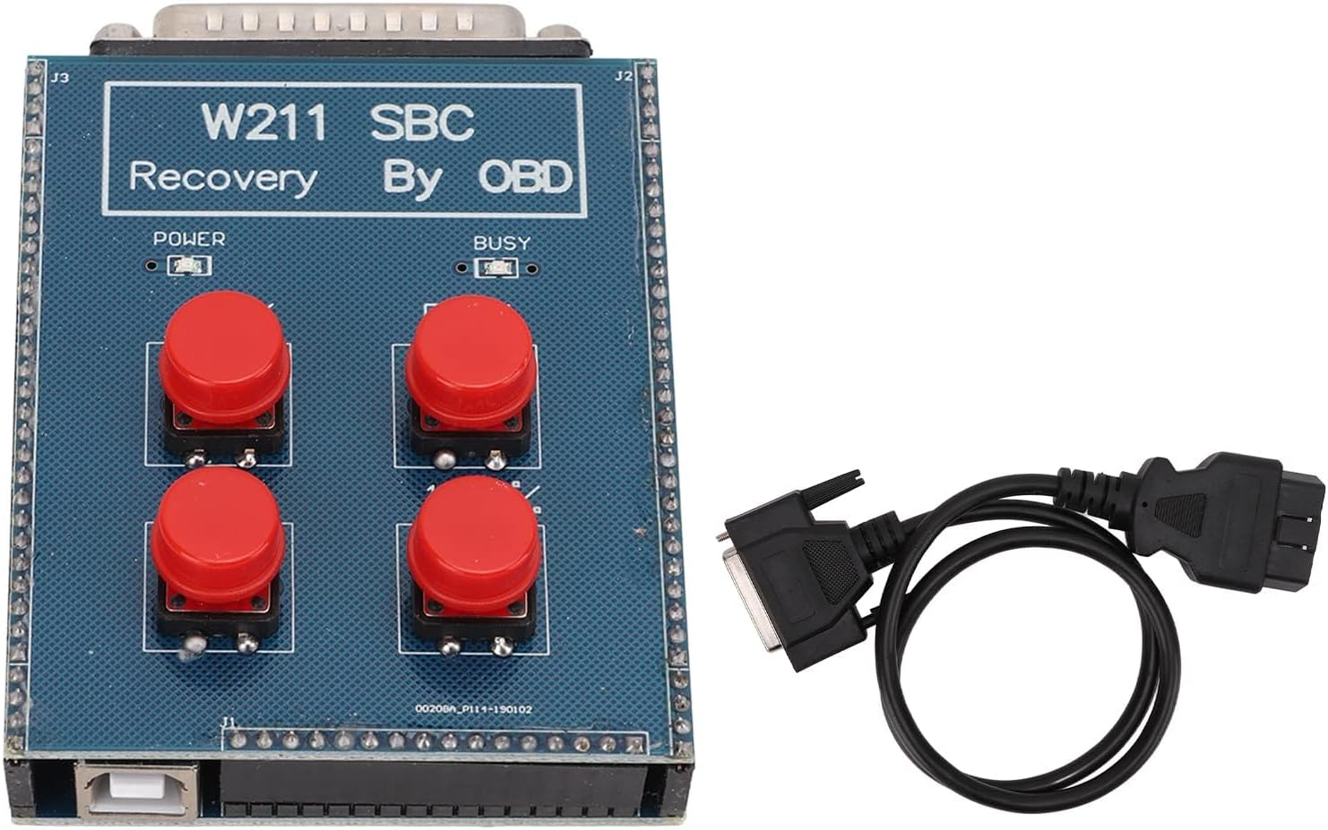 SBC Reset Tool, OBD2 SBC Reset Tool Metal ABS Repairing Device Replacement for W211 R230(Blue)