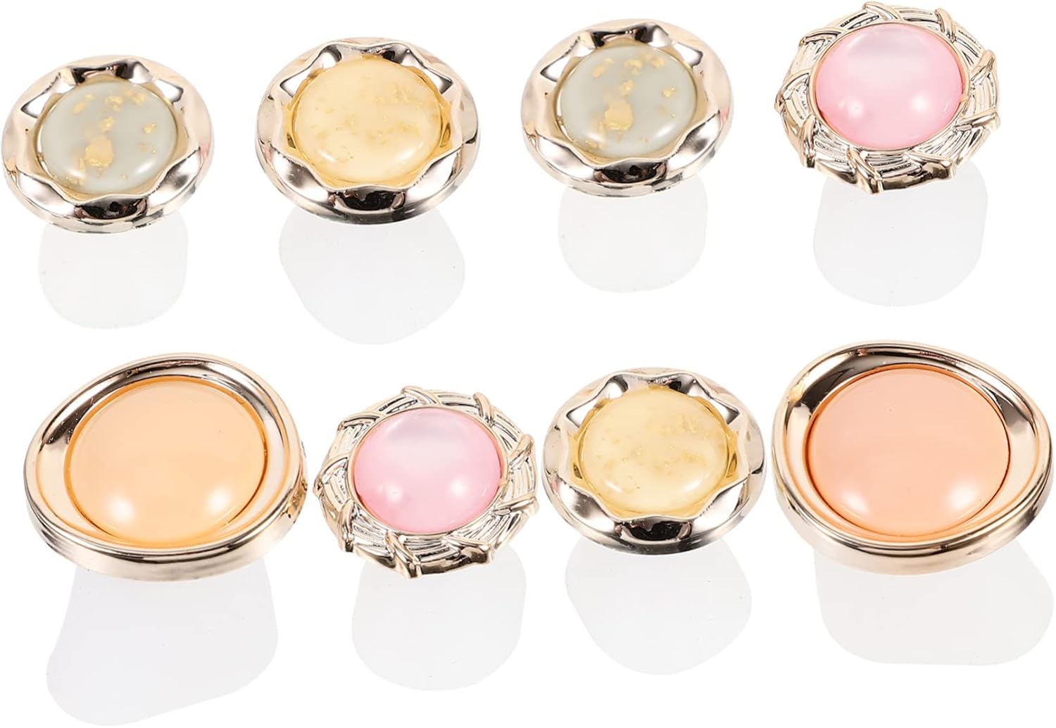 Minkissy 8Pcs Silicone Toe Separators for Nail Polish Pedicure Toe Spacers Decorative Design Comfortable Easy to Use image number 5