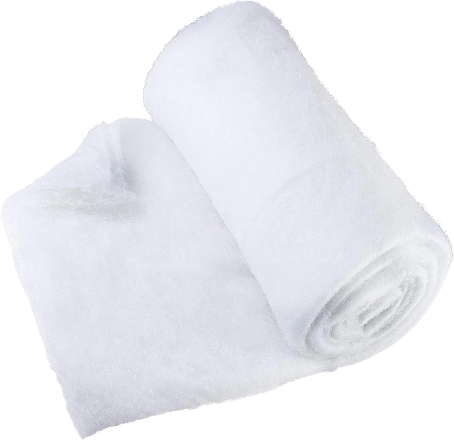 Christmas Snow Blanket Roll (2.6 X 7.8 Ft) for Christmas Decoration, Village Displays, under the Christmas Tree - Thick White Soft and Fluffy Snow Cover for Holiday Decor and Winter Displays image number 3