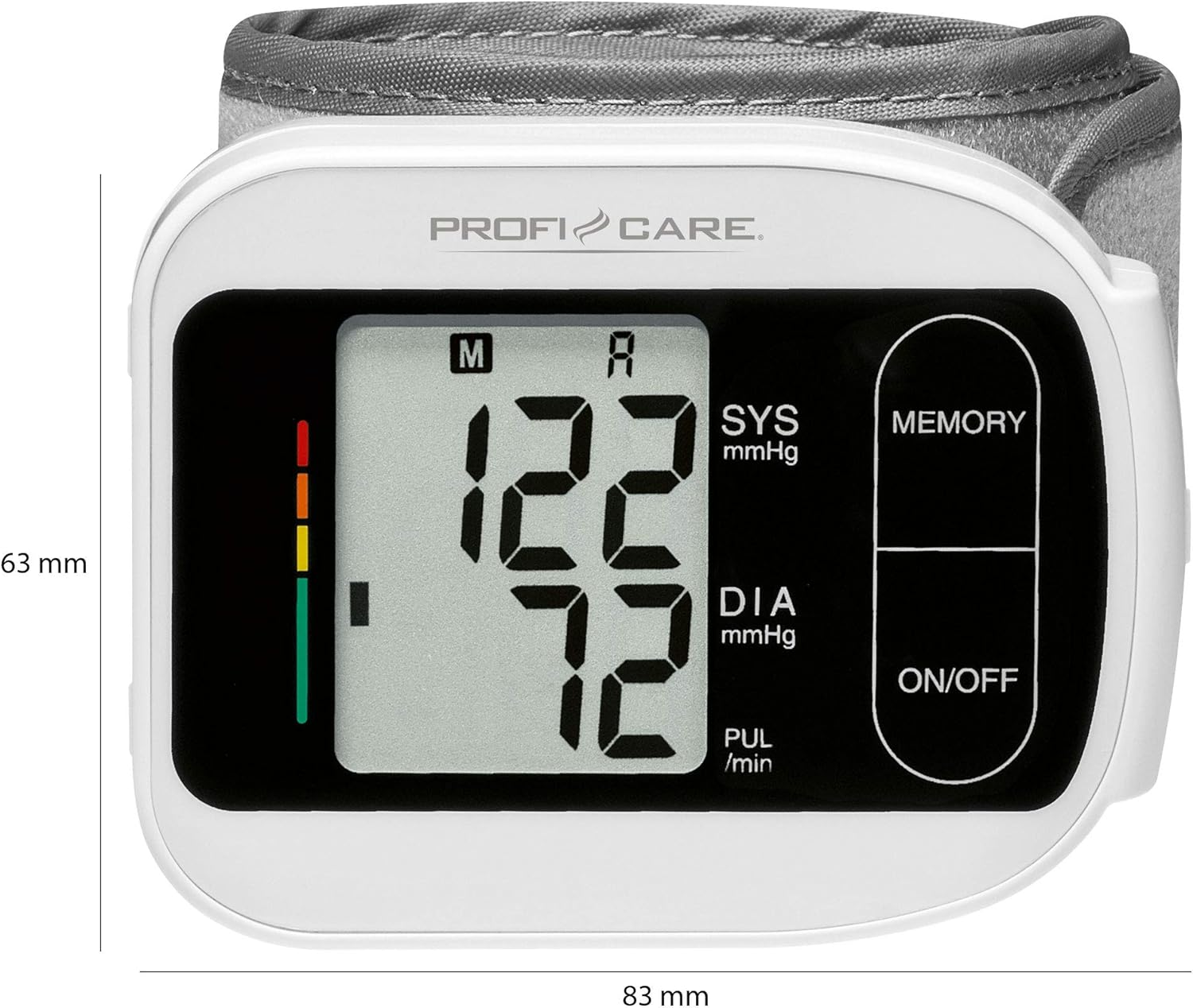 Profi-Care PC-BMG 3018 Wrist Blood Pressure Monitor 330180 image number 5
