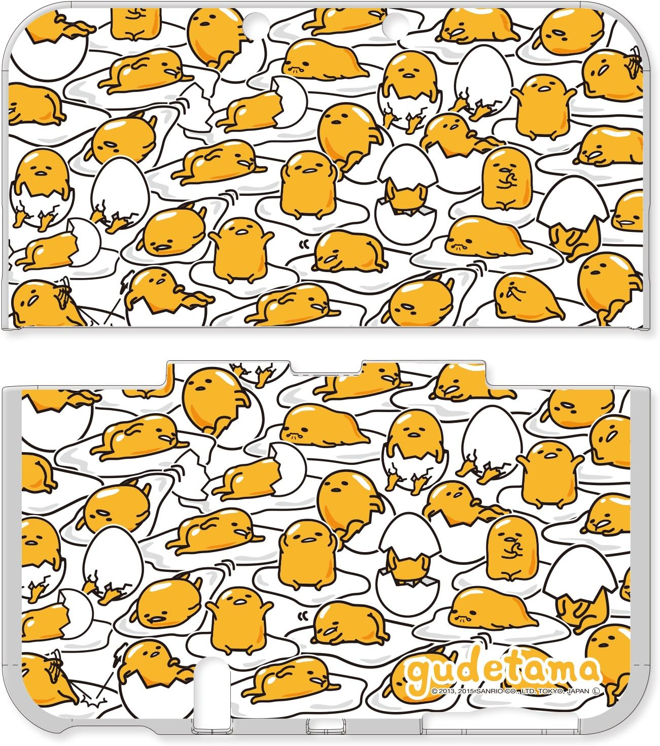 New3Dsll用クリアハードカバー『ぐでたま (ぐでたまいっぱい) 』 image number 1