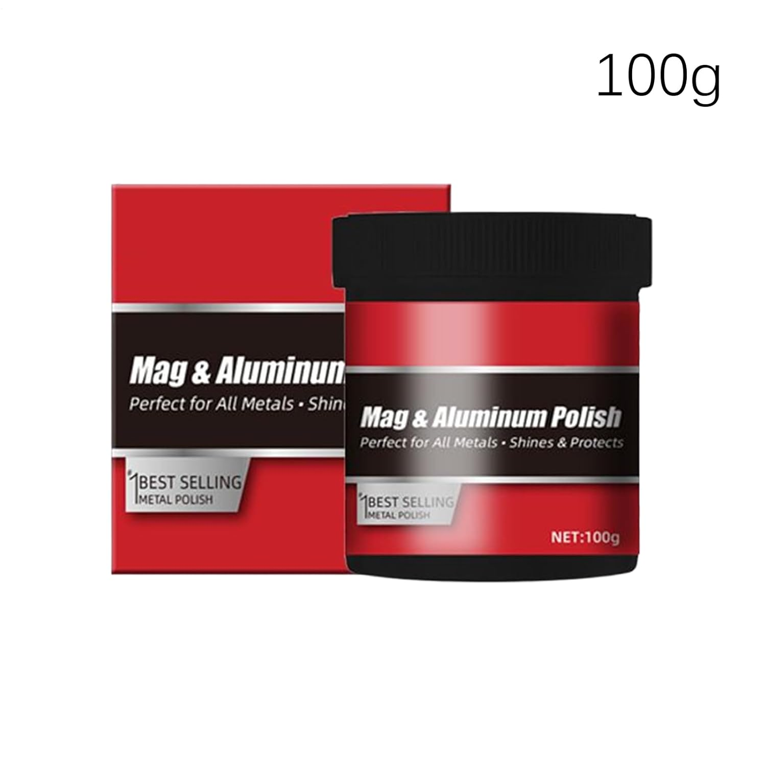 Car Paint Polish, Scratch Removal Paste, 100G Automotive Detailing Compound for Repair, Abrasive Polish Cream for Exterior Trim, Vehicle Care Solution for Truck SUV RV Wheel Mechanical