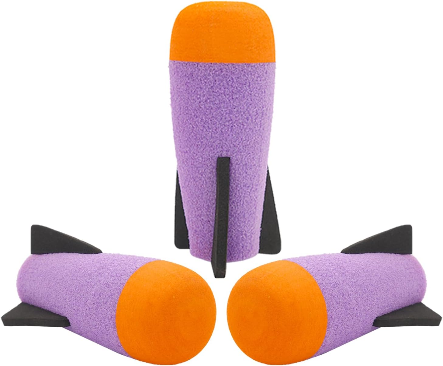 EKIND Mega Missile Refill for Toy Rocket Launcher, Foam Ammo Compatible for Nerf N-Strike Elite Series image number 1