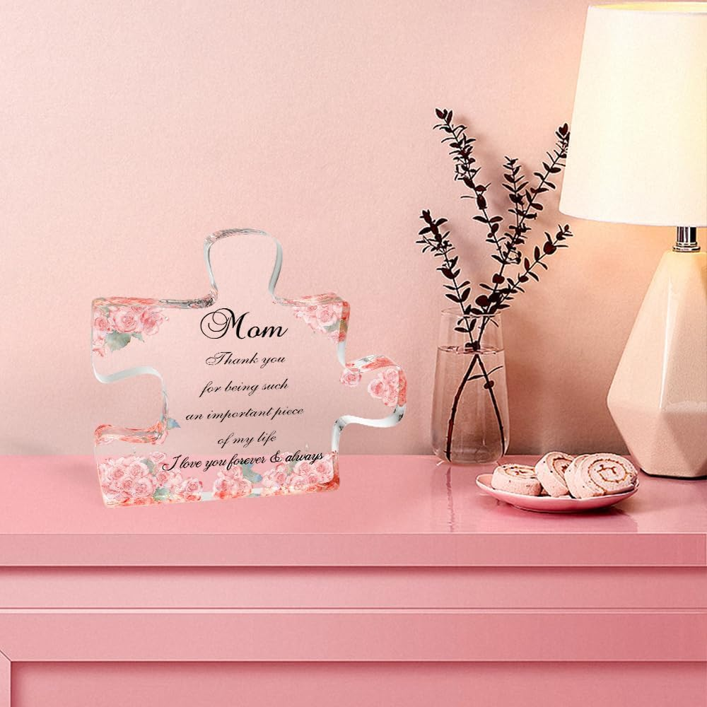 Mom Gifts for Moms Birthday Gifts for Moms from Daughters Sons Mommy Gift Acrylic Ornament Mother Giftfor Birthday Christmas Mothers Day Valentines Day Eastersgifts Mom to Begifts