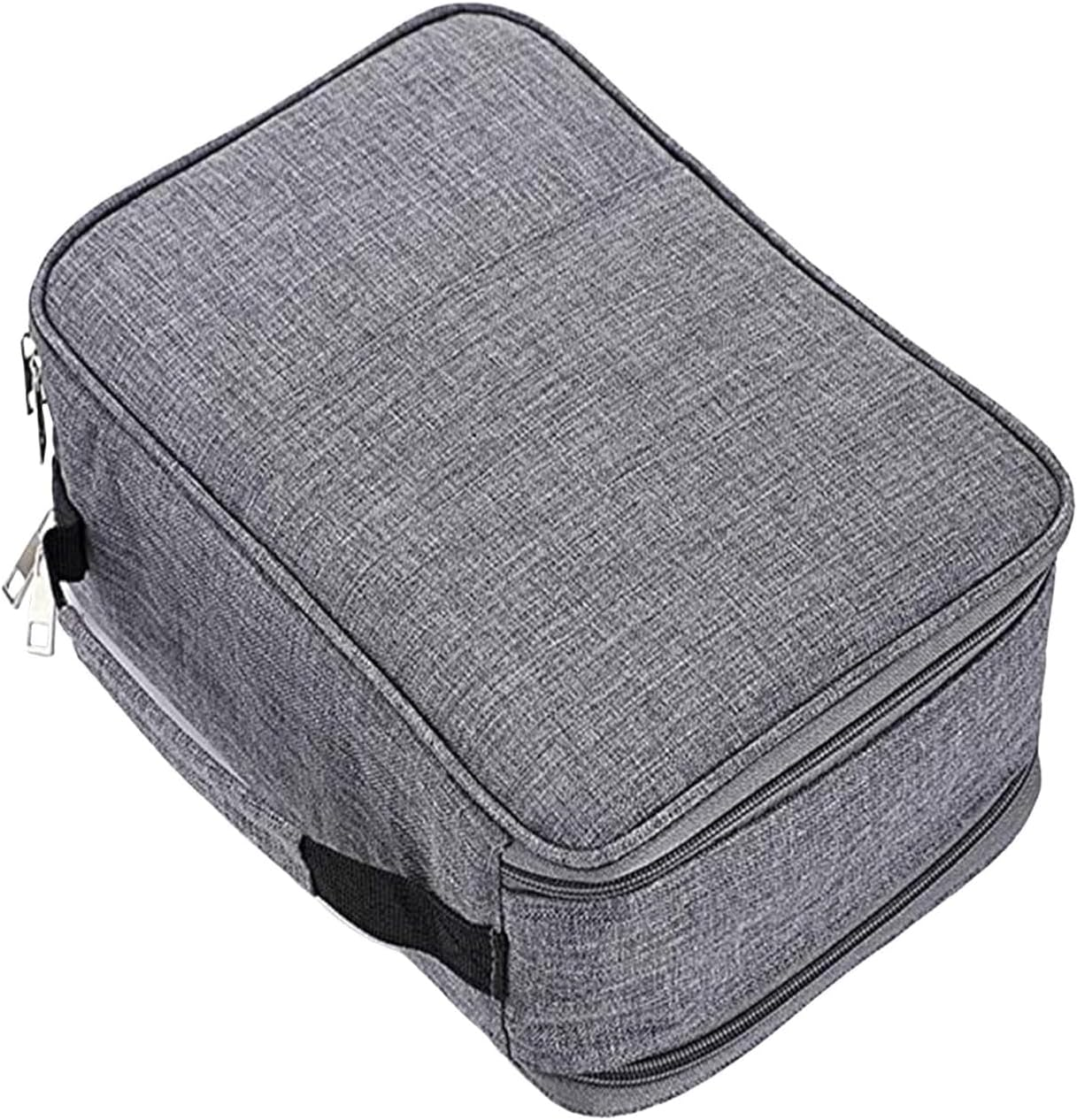 Generic 300 Slots Colored Pencil Organizer Marker Carrying Pouch 5 Layers Pouch Portable Marker Case for Student Artist Makeup Brushes Stationery, Black