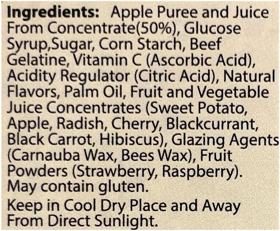 Sunkist Berry Blast Fruit Candies 184 G (Pack of 2)