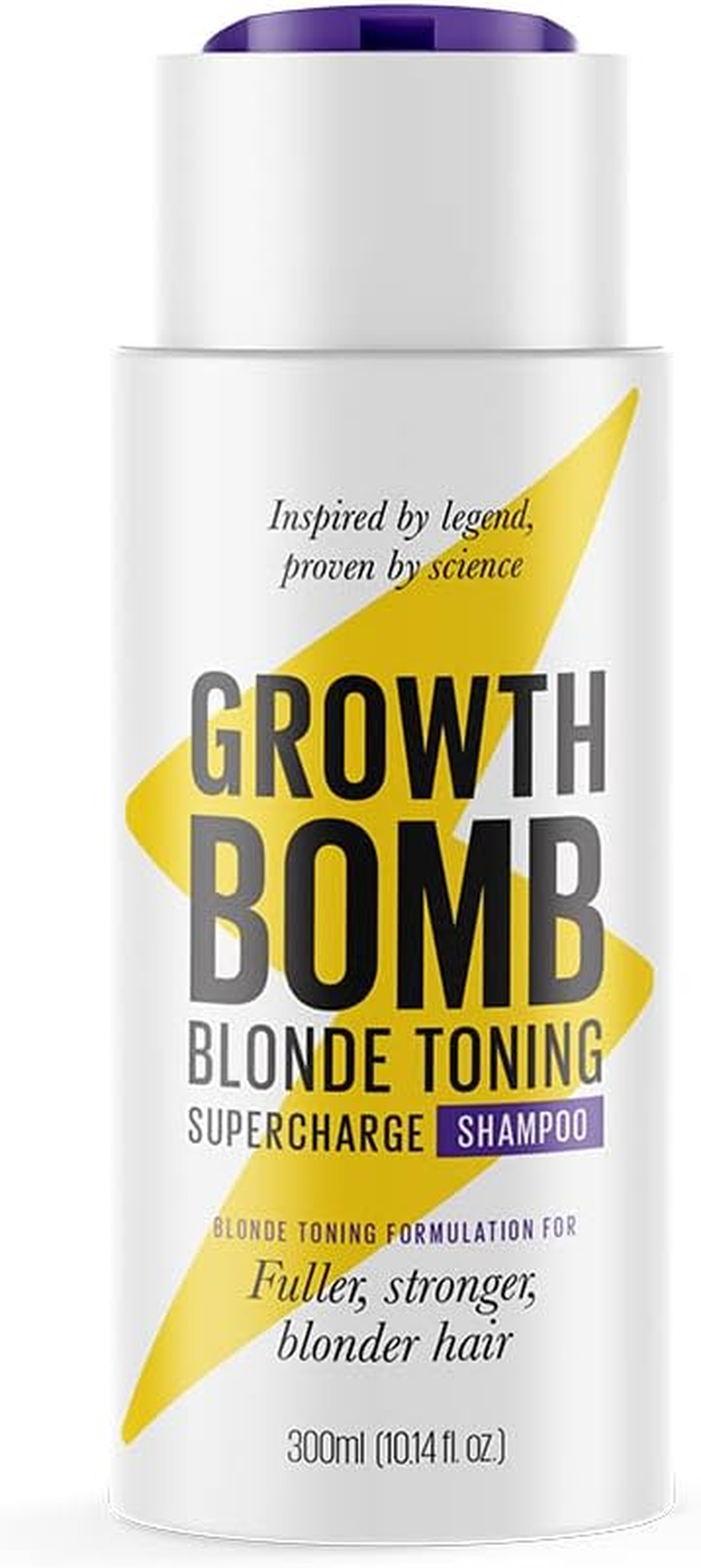 Growth Bomb Blonde Colour Enhancing Shampoo 300Ml image number 4