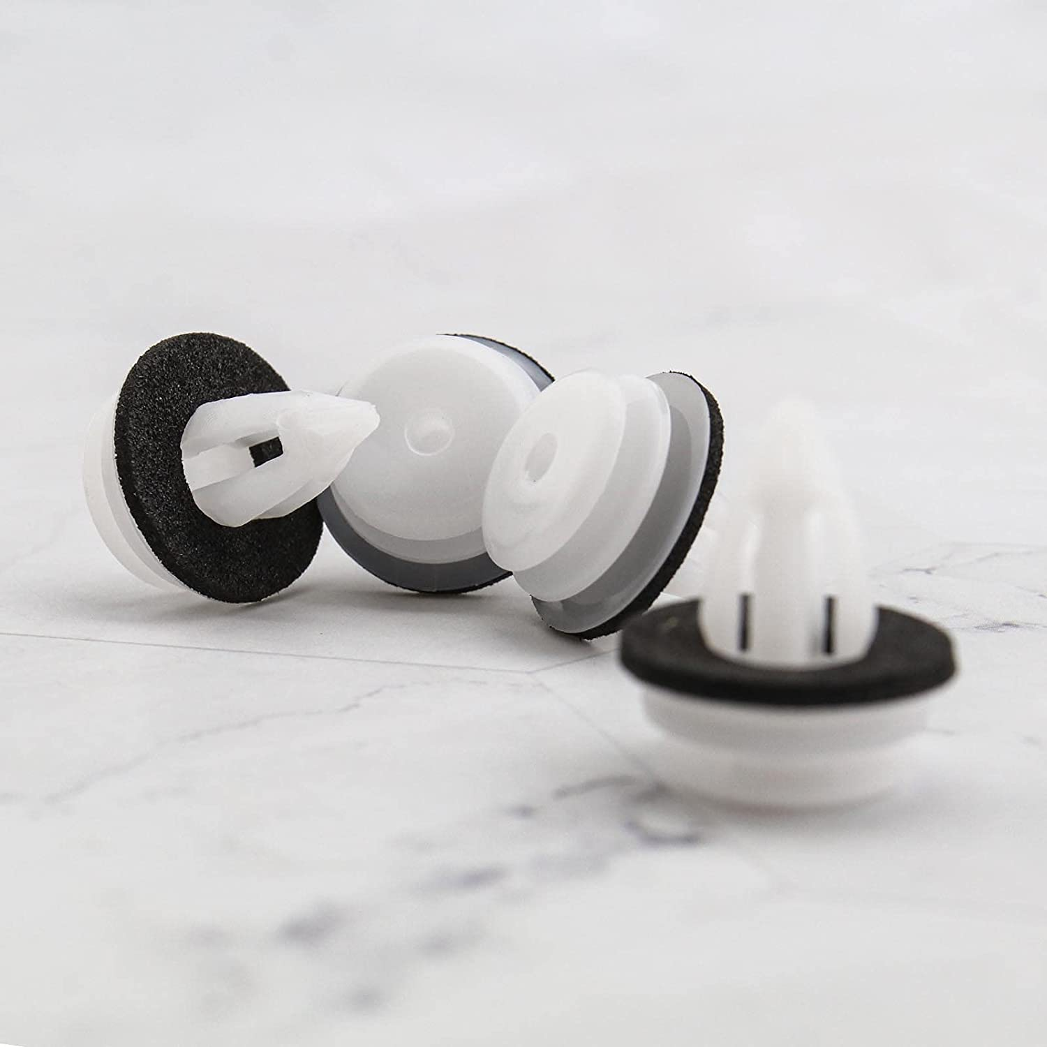 SING F LTD 50Pcs Car Interior Door Panel Clips Trim Fasteners Plastic 51418224768 51410407984 Car Parts Interior Fittings Door Cards image number 2