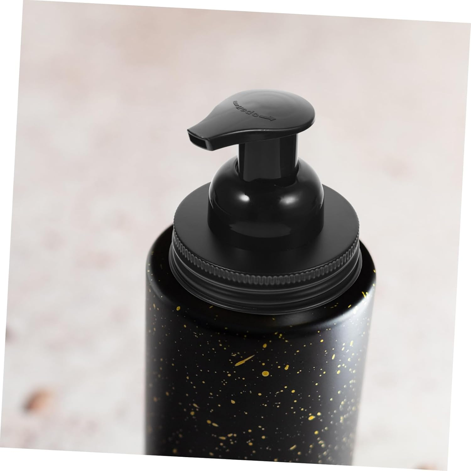 Healvian Stainless Steel Foam Dispenser Pump Replacement for Mason Jar Lid Lotion and Liquid Soap Jar Pump with Efficient Hand Press Compact Design for Bathroom and Kitchen Use