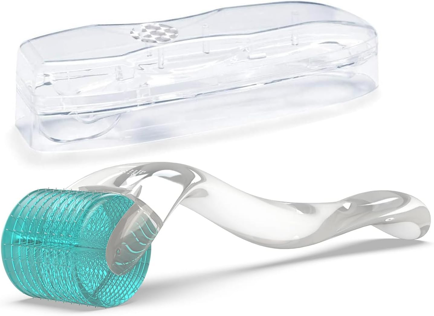 NNBHH Derma Roller, 192 Real Titanium Microneedles Derma Roller Microneedle Roller for Face Skin, Microdermabrasion Microneedling Roller - Skin Care Tools