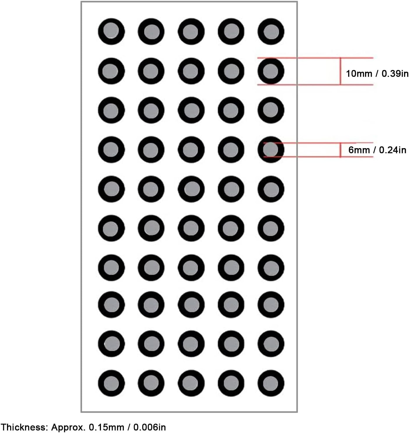 3D Scanning Markers, 1000 Pcs 6.0 Mm Magnetic Positioning Targets, Tracking Dots Reference Point Markers Reflection Markers for 3D Scanner and Optical Trackers image number 6
