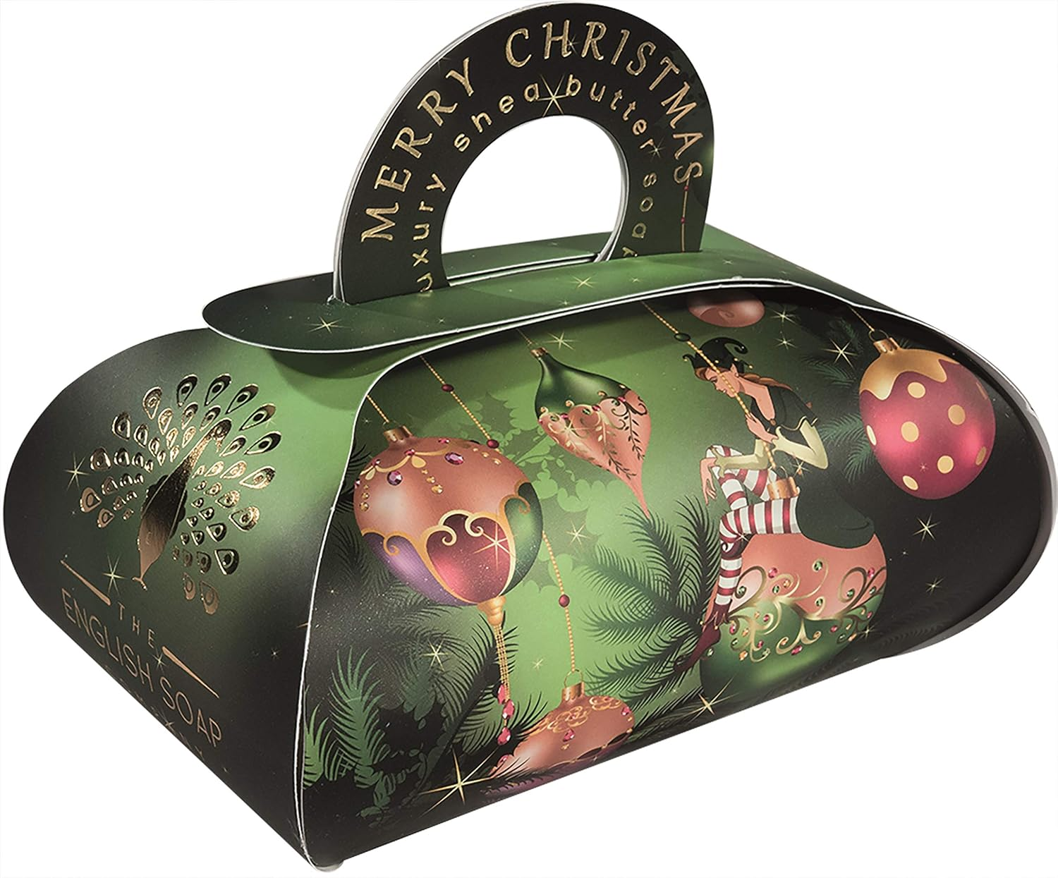 The English Soap Company, Large Gift Bag Bath Soap, Elf, 260G image number 1