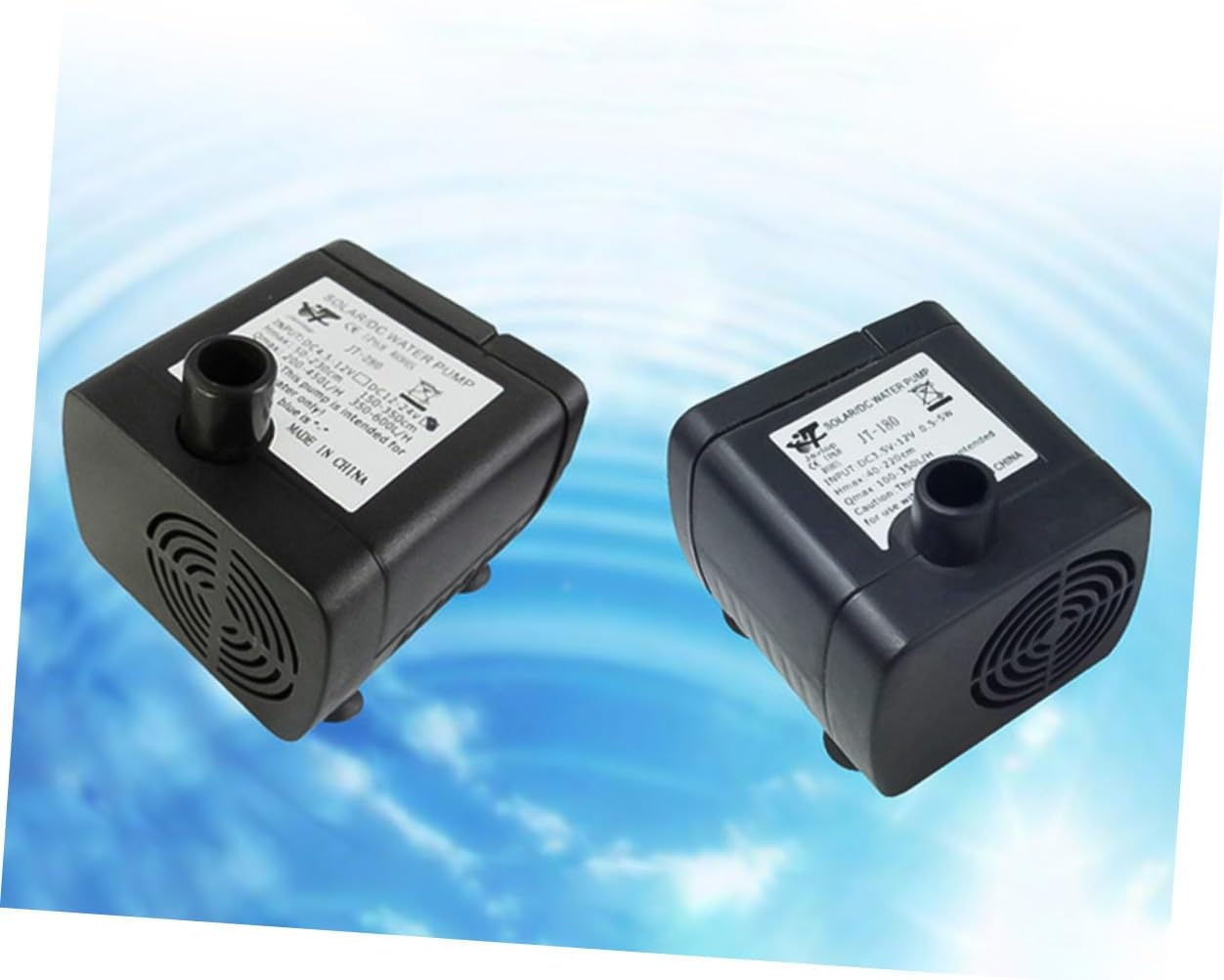 Solar Floating Fountain Pump Solar-Powered Garden Aerator for Outdoor Fish Tank Water Circulation Water Fountain for Bird Bath and Small Pools image number 5