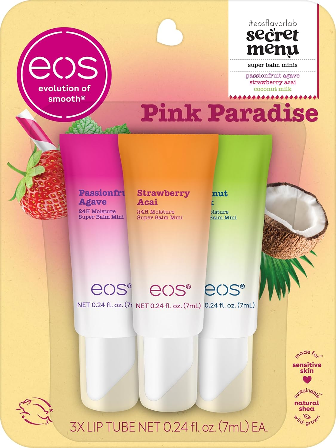 Pink Paradise Mini Tube 3 Pack Blister image number 6