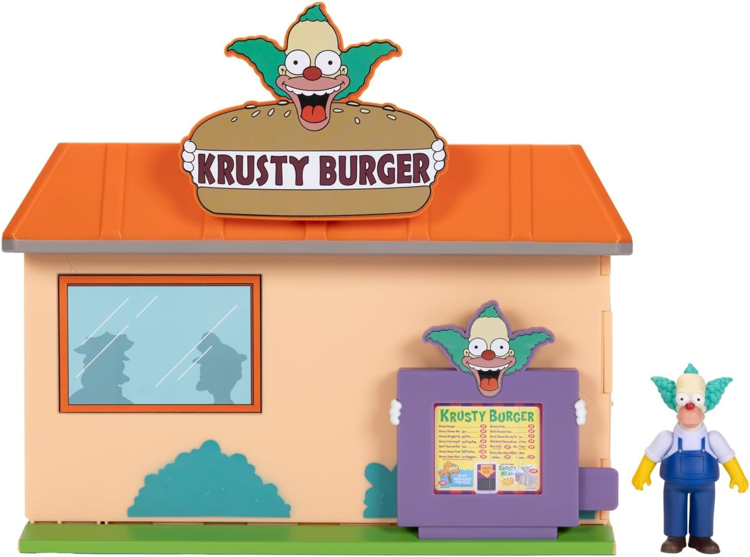 Jakks Pacific Simpsons Mini Figures Playset Krusty Burger image number 5