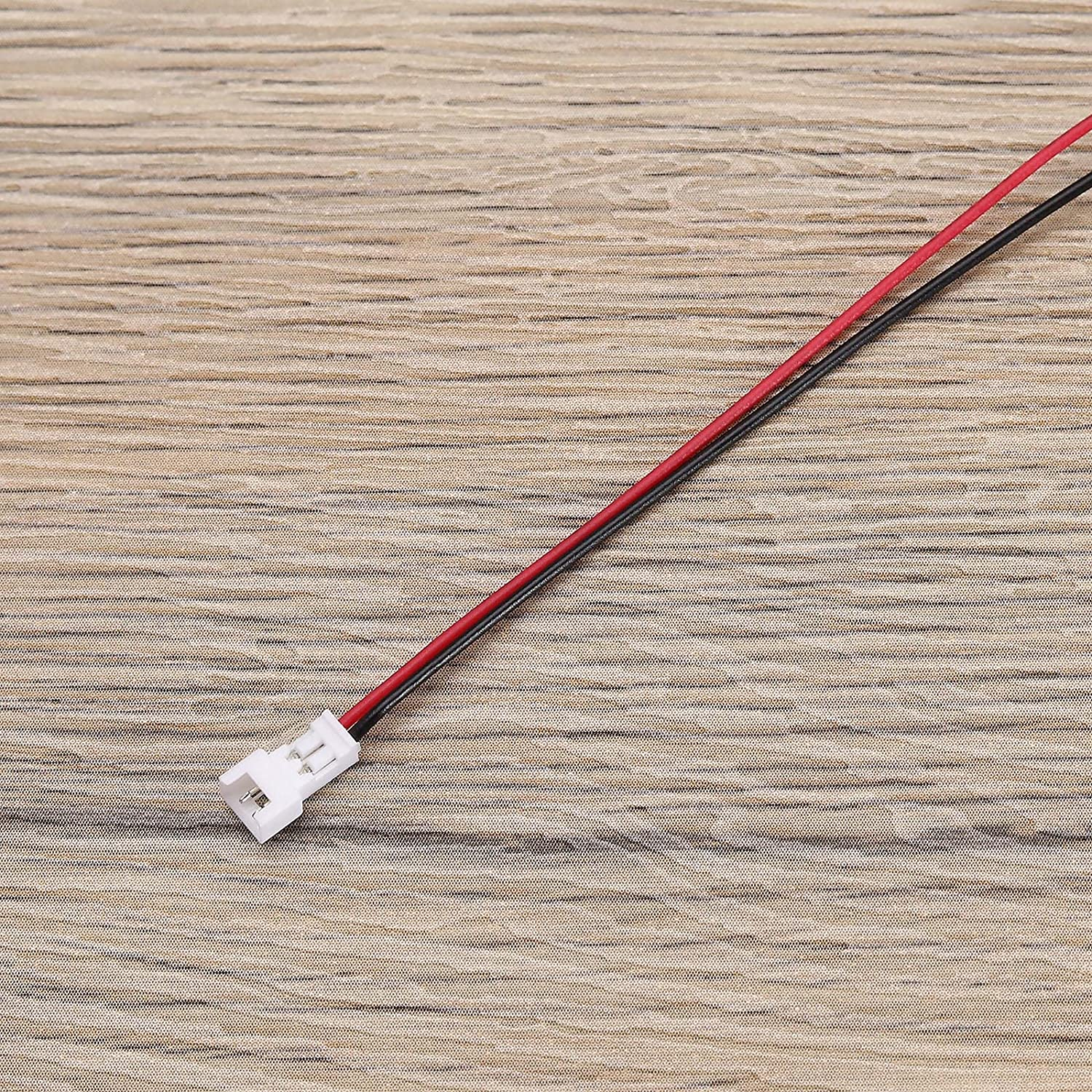 Emsea 20 Pairs JST Connector Cable 2 Pin 1.25Mm Pitch Male Female Plug Adapter Lead Extension Cable with 10Cm Wire for Mini RC Helicopter LED Strips image number 4