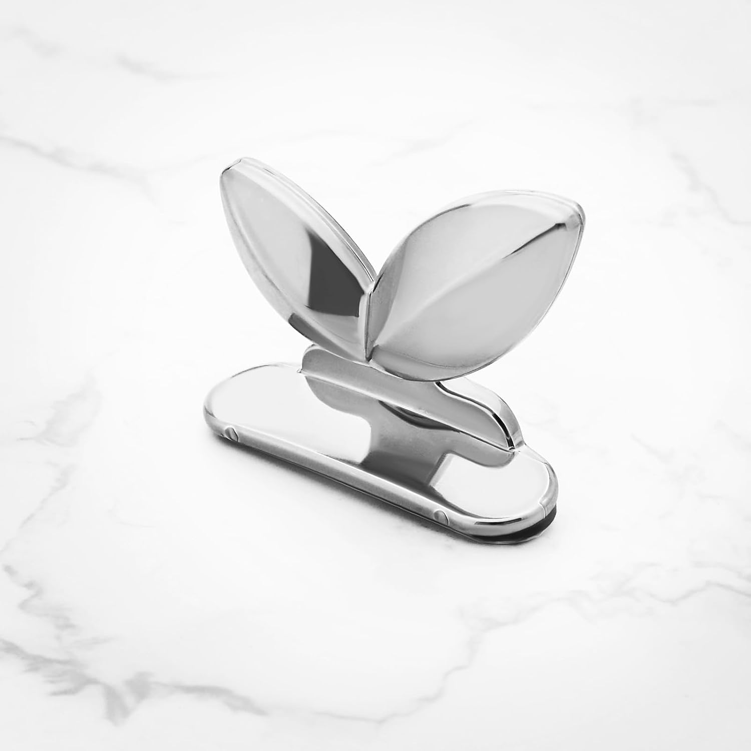 2Pcs Toilet Seat Lifter with Acrylic Adhesives ABS Toilet Lid Handle Toilet Lid Lift Tool Accessories for Home Hotels Toilet Silver image number 4