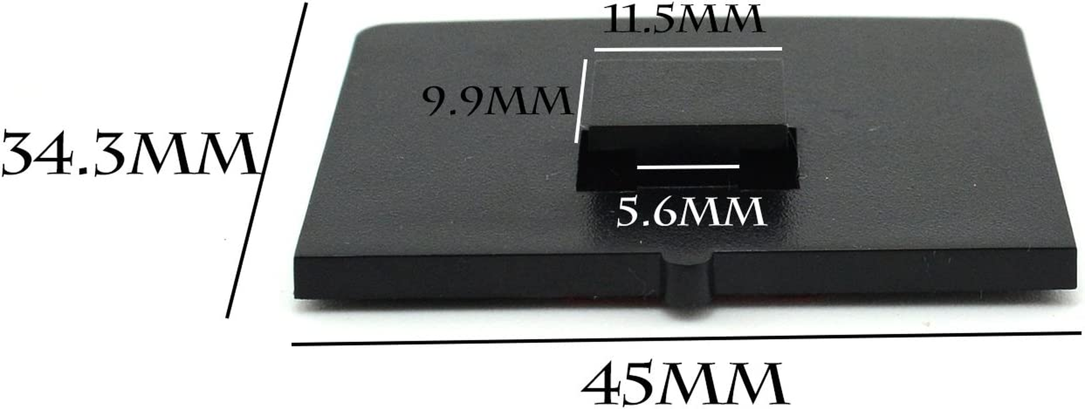 3M Adhesive Mount Holder/W Additonal 3M Adhesive Pad for in Dash Camera Rexing V1 V1P V1N A118 A118C A118-C B40 image number 1