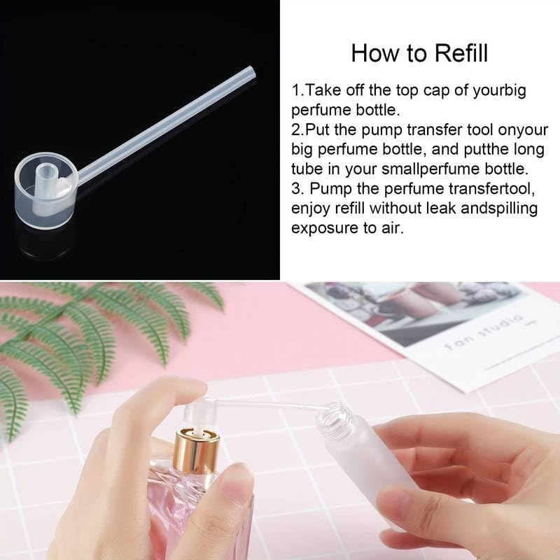 Z&eacute;nitude Glassworks Perfume Bottle Refill Kit - Syringe, Pipette, Funnel + Others 5 Piece Kit image number 1