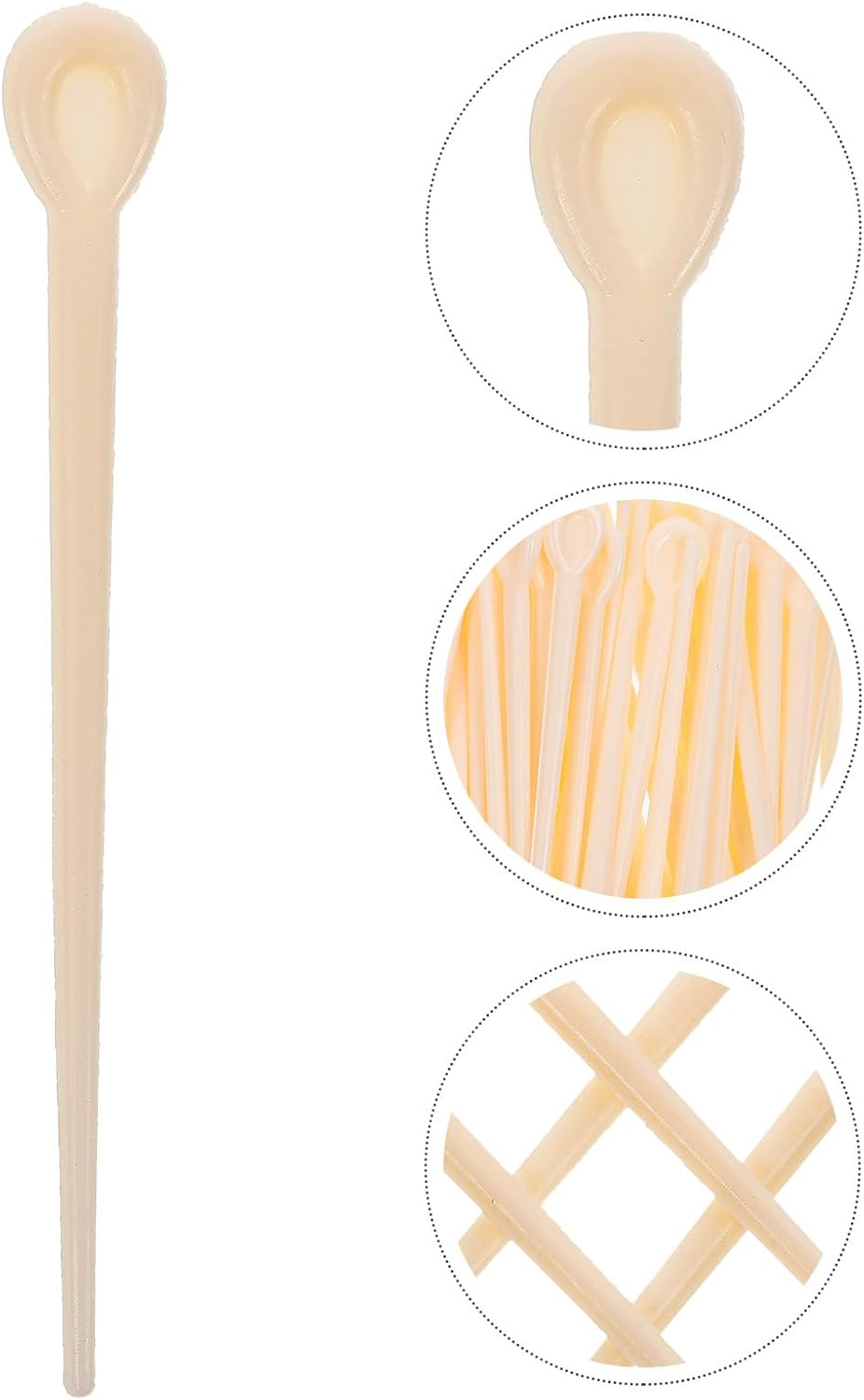 BIUDECO 2 Packs/Hair Cutting Tools, Practical Perm Clips and Curler Picks for Women and Girls, Random Colour image number 3