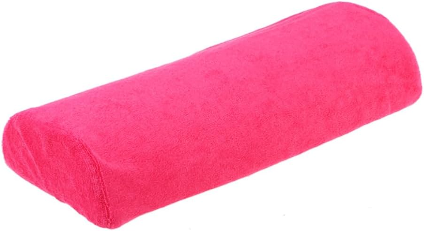 BELLIFFY Comfortable Nail Art Practice Hand Wrist Pillow Manicure Cushion Pad for Salon Light Purple image number 6