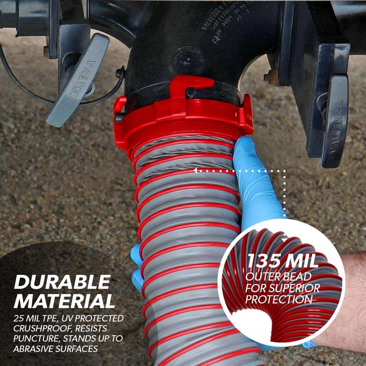 Valterra D04-0402 2' Viper Compartment Hose image number 5