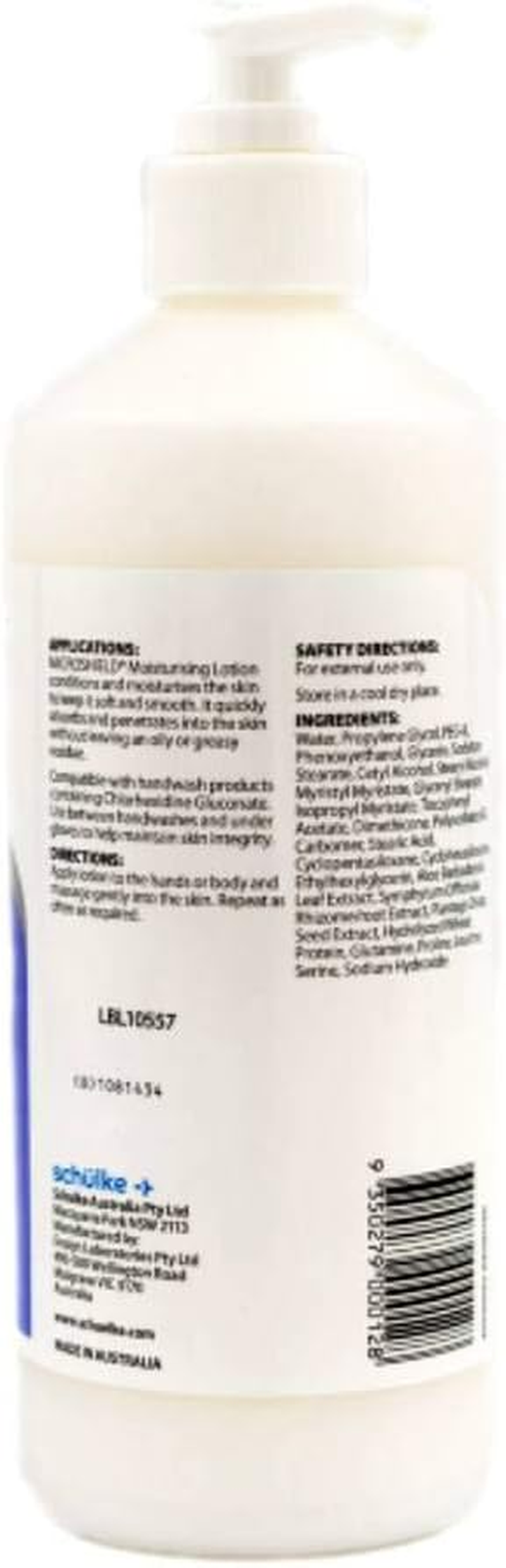 Microshield Moisturising Lotion, 500 Milliliters