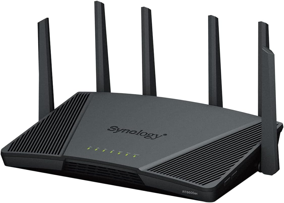 Synology Rt6600Ax Tri-Band Wi-Fi 6 Router - Quad-Core 1.8 Ghz, 1 GB DDR3, Synology SSL VPN image number 4