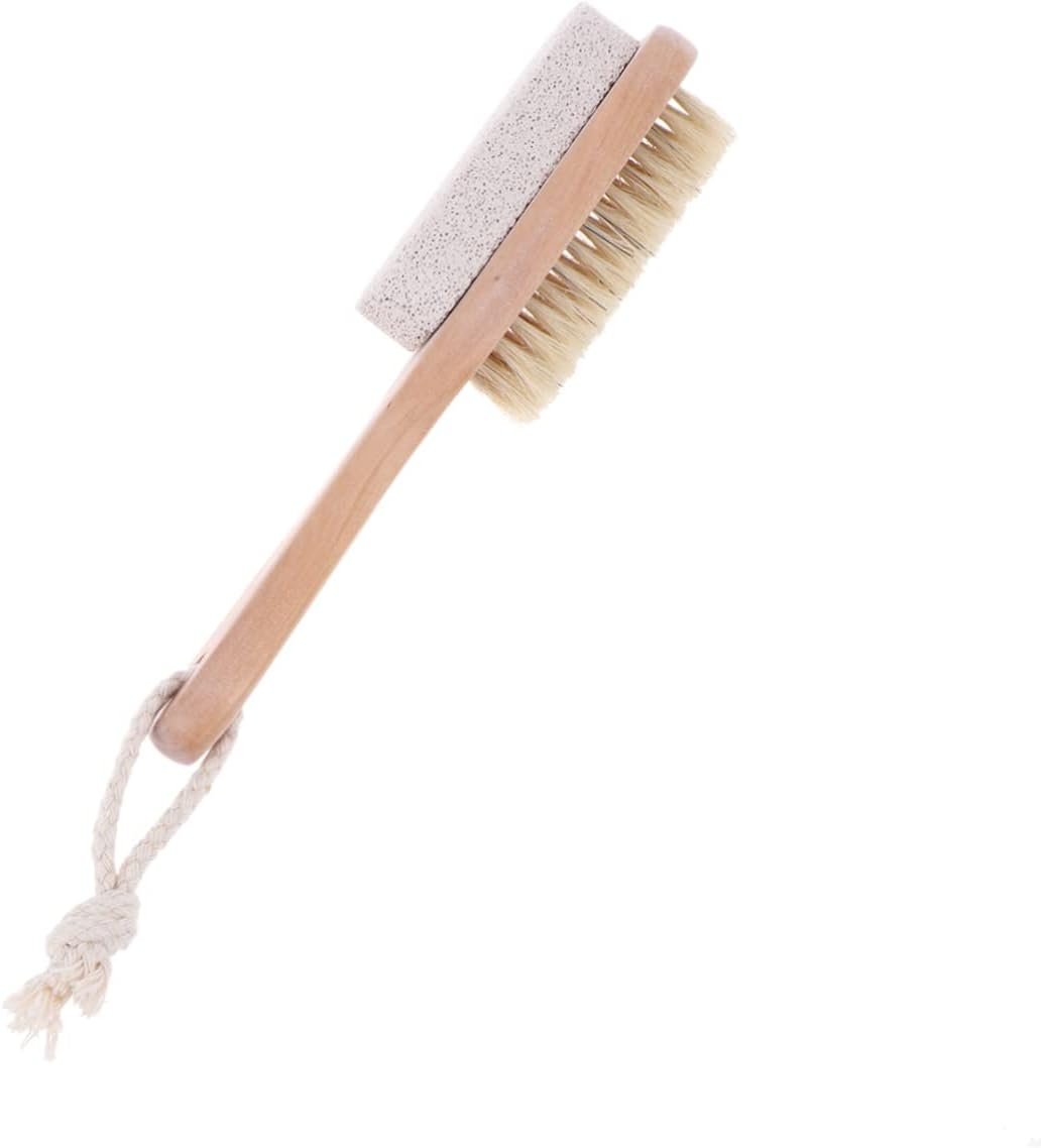 PACKOVE Pumice Foot File Callus Remover Pedicure Brush Body Guasha Foot Scraper Tool