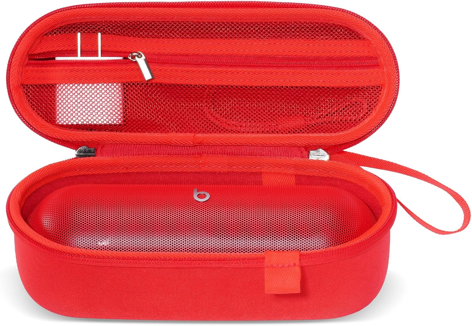 Procase Hard Carrying Case for Beats Pill Wireless Portable Speaker, Protective Waterproof Storage Holder with Extra Mesh Pocket for 2024 New Beats Pill and Accessories - Statementred image number 2