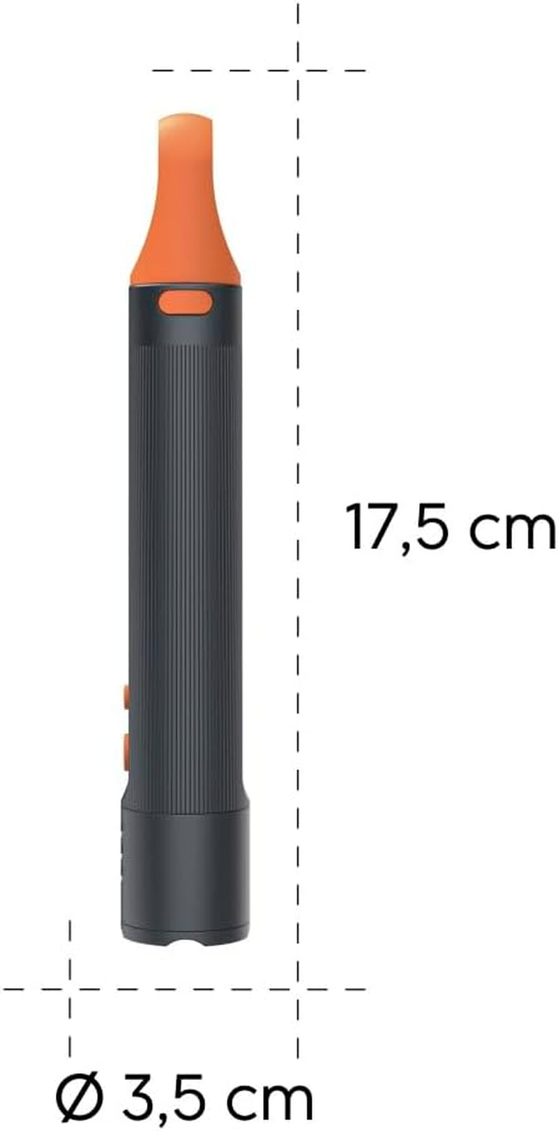 Hama LED Flashlight FLX600 Battery Shockproof Aluminum 4 Modes+Sos Zoom image number 4