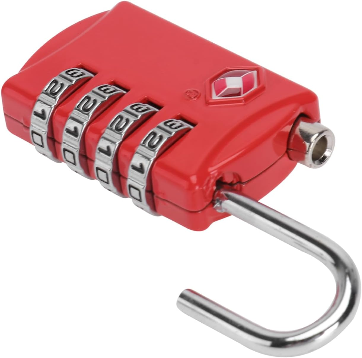 Veemoon Easy Reset 3 Combination Lock Padlock Approved Luggage Locks for Suitcases Toolboxes image number 4