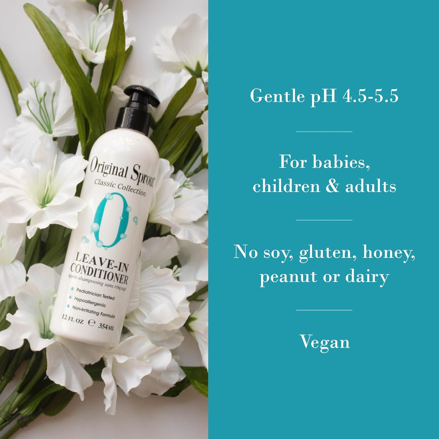 Original Sprout Leave in Conditioner, for Babies & Up, 4 Fl Oz (118 Ml) Inc image number 2